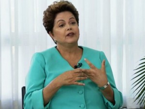 Presidenta Dilma Rousseff entrevistada no Bom Dia Brasil