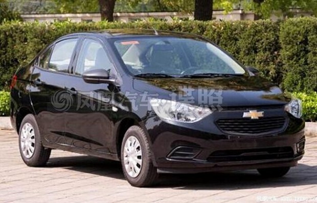 Chevrolet-Sail-facelift-spied-uncamouflaged-front