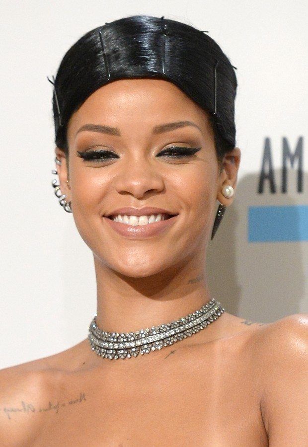 A cantora Rihanna no American Music Awards, em Los Angeles, em novembro deste ano (Foto: Jason Merritt/Getty Images)