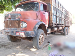 Criança é atropelada por caminhão em Paranatinga (Foto: Polícia Civil)