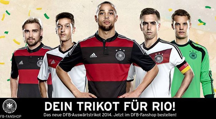 Camisa Alemanha (Foto: Reprodução / Facebook)