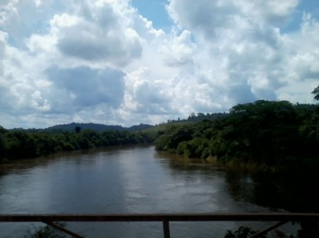 Vulc&amp;atilde;o Amazonas &amp;eacute; visto no centro da imagem, hoje muito menor do que j&amp;aacute; foi