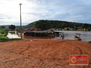 Águas não chegavam ao restaurante de Uruçuí há três anos