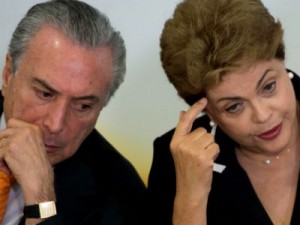 Michel Temer e Dilma Rousseff