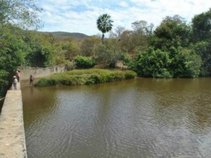 Barragem de Caraíbas, em Castelo do Piauí