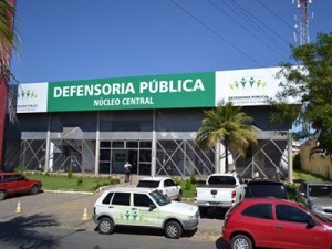 Sede da Defensoria Pública do Estado