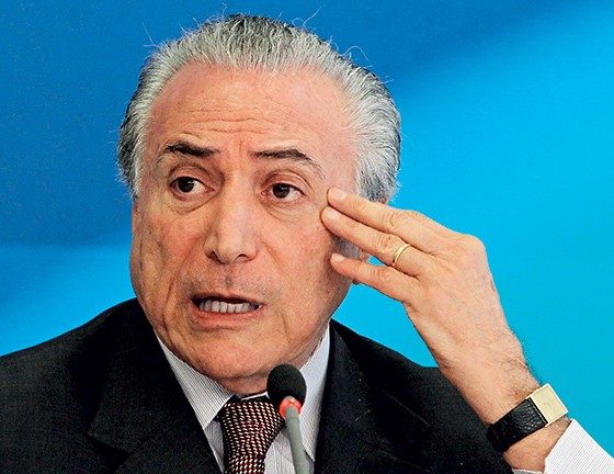 O vice-presidente Michel Temer (Foto: Givaldo Barbosa/Agência O Globo)