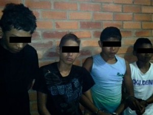 Os acusados de estupro coletivo contra quatro adolescentes