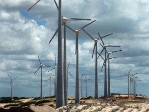 O Piauí já tem um Parque eólico. Fica na Pedra do Sal,  no litoral do estadou