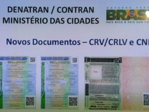 Novos modelos de documentos do Denatran