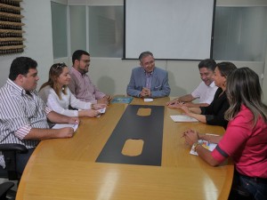 Reunião do secretário de Administração, João Henrique Sousa, com empresas terceirizadas