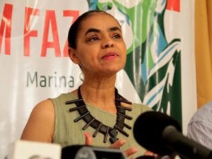 Ex-ministra do Meio Ambiente, Marina Silva