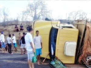 Acidente foi próximo ao povoado Pedreira