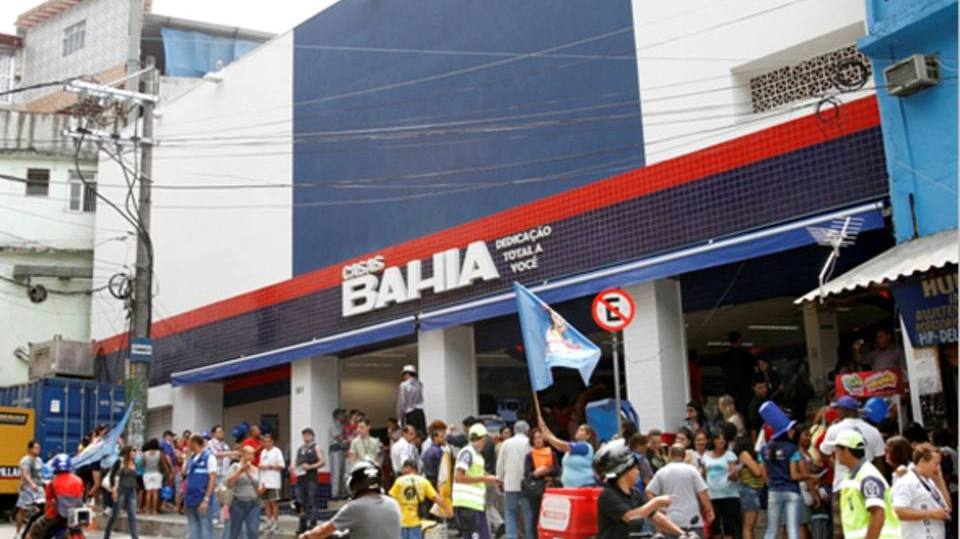 Casas Bahia inaugurada na Rocinha