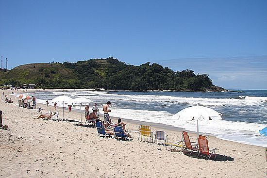 Barra do Una tem um extenso trecho de areia grossa e fofa / Paulo Silva