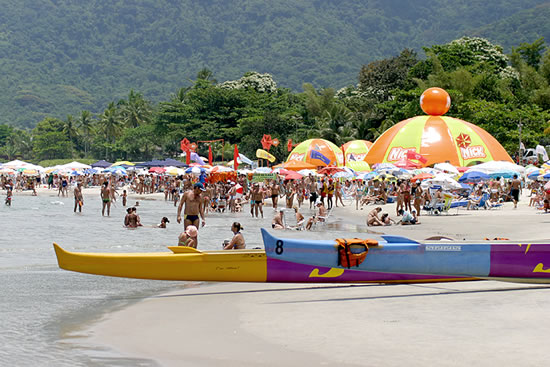 A boa infraestrutura de Juquehy oferece conforto aos turistas / Roberto Schidmit