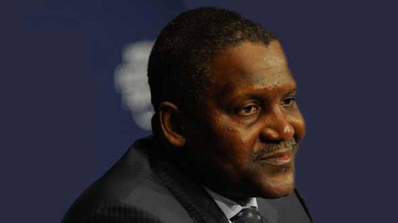 Aliko Dangote, o homem mais rico da África e presidente do Grupo Dangote