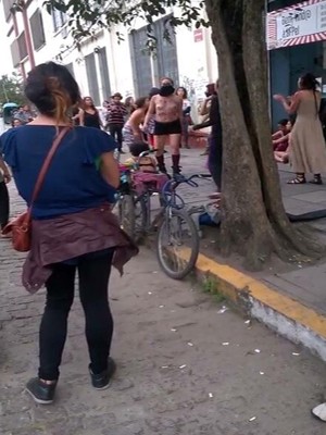 Pelotas, protesto, mobilização, feministas (Foto: Arquivo Pessoal)