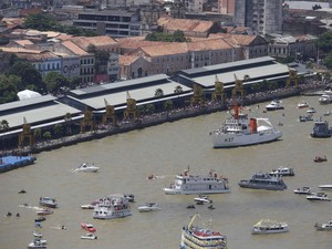 Círio Fluvial (Foto: Tarso Sarraf/O Liberal)