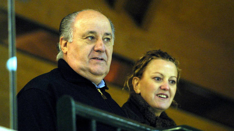 2. Amancio Ortega Gaona e Flora Pérez