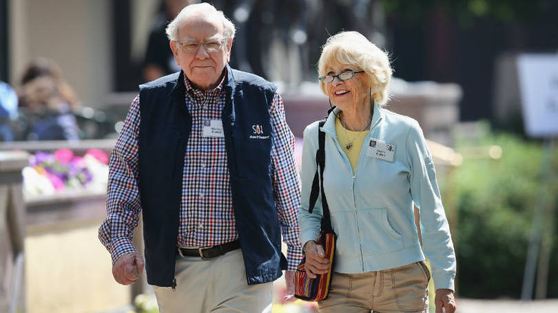 3. Warren Buffett and Astrid Menks