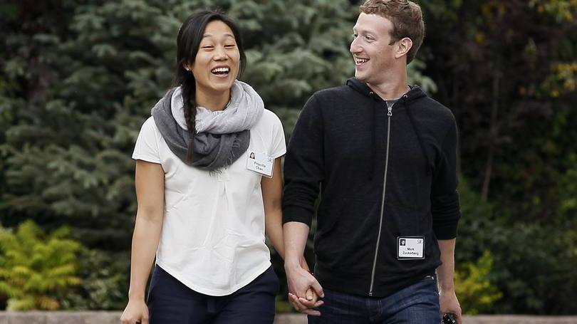 Mark Zuckerberg e Priscilla Chan