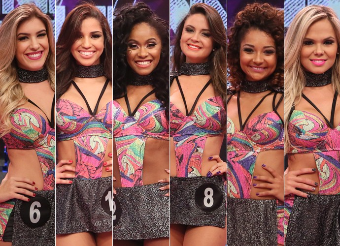 Conheça as seis finalistas do concurso Bailarina do Faustão (Foto: Gshow)