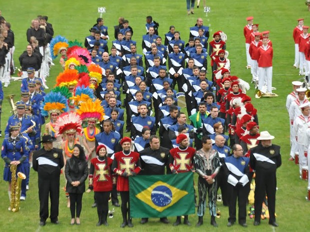 Fanfarra Municipal de Taubaté venceu o Open Europa (Foto: Ellen Cursino/ Prefeitura Taubaté)