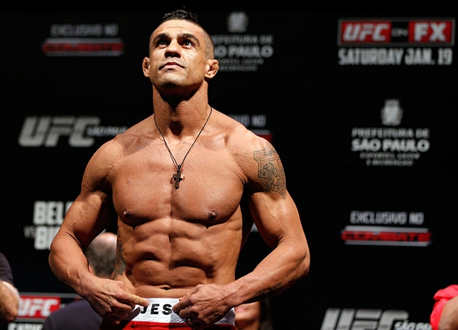 Vitor enfrenta Weidman amanha, no UFC 187