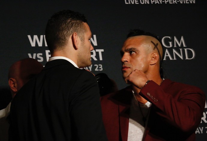 Vitor Belfort treino aberto UFC 187 (Foto: Evelyn Rodrigues)