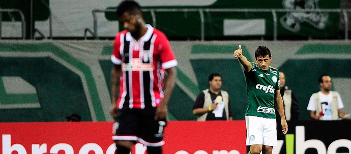 robinho PALMEIRAS X SÃO PAULO - ARENA PALMEIRAS (Foto: Marcos Ribolli)