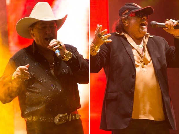 Milionário e José Rico cantam no Ribeirão Country Fest (Foto: Érico Andrande/G1)