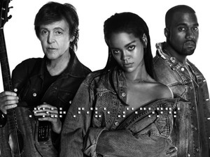 Rihanna, Paul McCartney e Kanye West vão cantar juntos no Grammy (Foto: Divulgação)