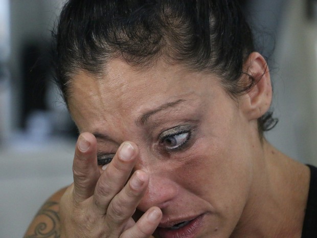 Betina Baino, "peladona" vista correndo na perimetral em Porto Alegre (Foto: Paula Menezes/G1)