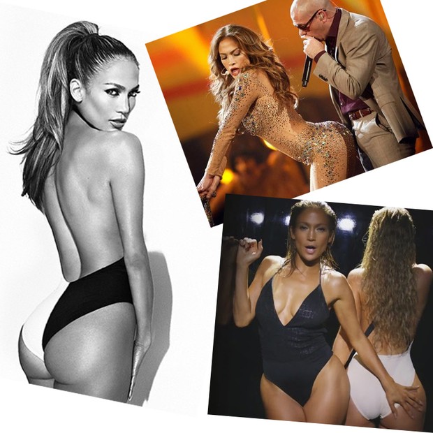 J-Lo - um dos ícones quando o assunto é bumbum (Foto: Divulgação)