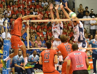 Vôlei Taubaté Sesi final Campeonato Paulista (Foto: Filipe Rodrigues)