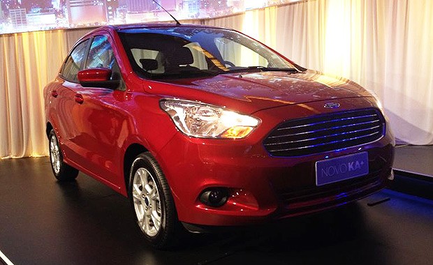 Ford lança o Ka+, versão sedã do Novo Ka (Foto: Aline Magalhães/Autoesporte)