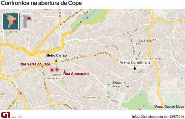 Mapa dos confrontos contra a Copa do Mundo (Foto: Editoria de Arte/G1)