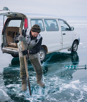 Lago Baikal - Sibéria (Foto: Dmitry Christoprudov e Nikolay Kykovno)