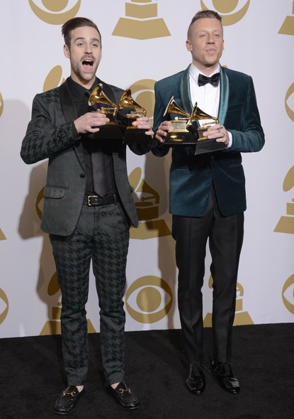 Os rappers da dupla Macklemore & Ryan Lewis venceram as categorias 