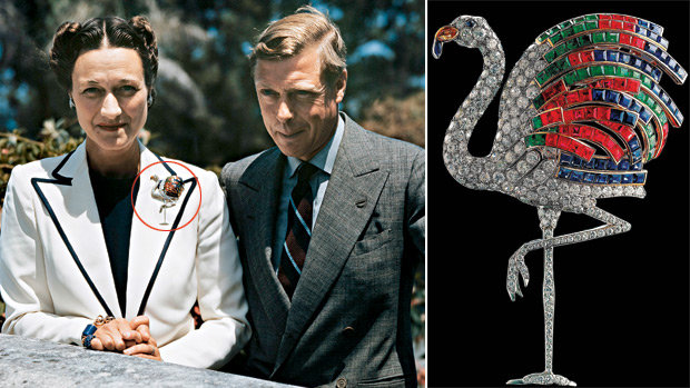 AS OVELHAS NEGRAS E O FLAMINGO - Wallis Simpson, a duquesa de Windsor, que fez o rei Eduardo VIII, da Inglaterra, abdicar por amor, era cliente assídua 