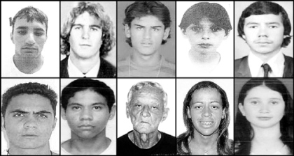 Os 10 criminosos mais procurados pela polícia em Taubaté. Fotos: Polícia Civil/Divulgação 070513