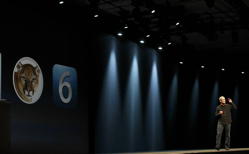 O executivo-chefe da Apple, Tim Cook, apresenta novidades da empresa no WWDC 2012 Leia mais