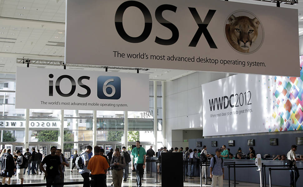 Cartazes no Moscone Center, em San Francisco, onde acontece o WWDC, antecipavam ao menos duas novidades: o novo iOS 6 e uma atualização do sistema operacional OS X Leia mais