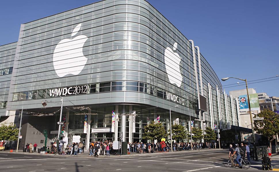 Fachada do Moscone Center, em San Francisco, onde acontece o WWDC 2012, evento da Apple voltado para desenvolvedores Leia mais