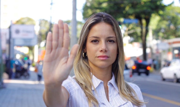 A dentista Fernanda Cardoso também aderiu à campanha "O VALE pela paz". Foto: Antônio Basílio