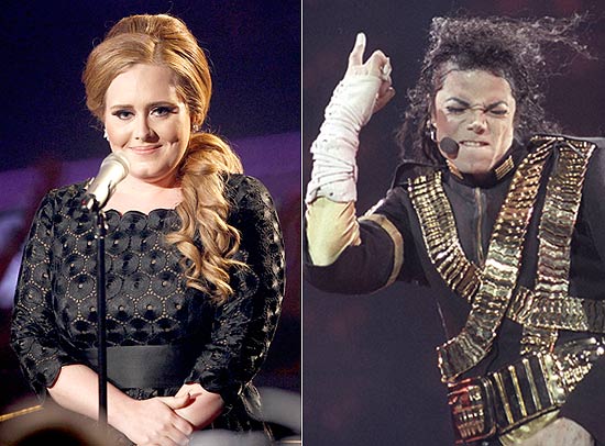 O disco "21", da Adele, superou em vendas no Reino Unido "Thriller", de Michael Jackson 