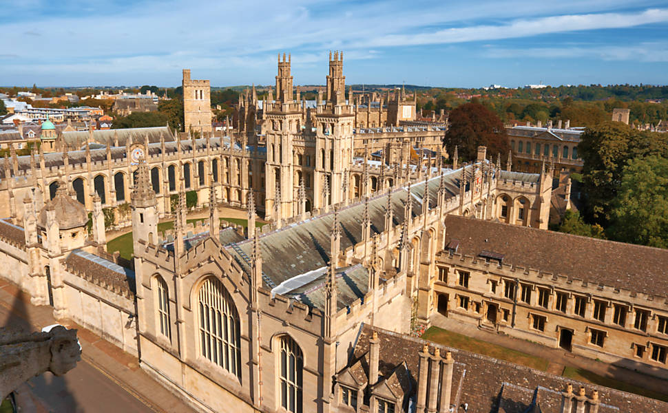 6ª colocada: Universidade de Oxford, em Oxford, Reino Unido; USP está entre as 70 instituições com melhor reputação no mundo Leia mais