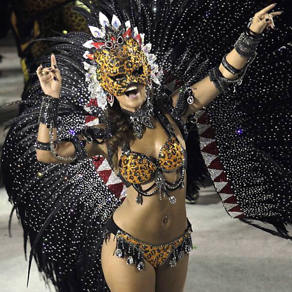 Desfile da escola de samba Unidos da Tijuca, que falou sobre Luiz Gonzaga e fez homenagem ao Nordeste Leia mais