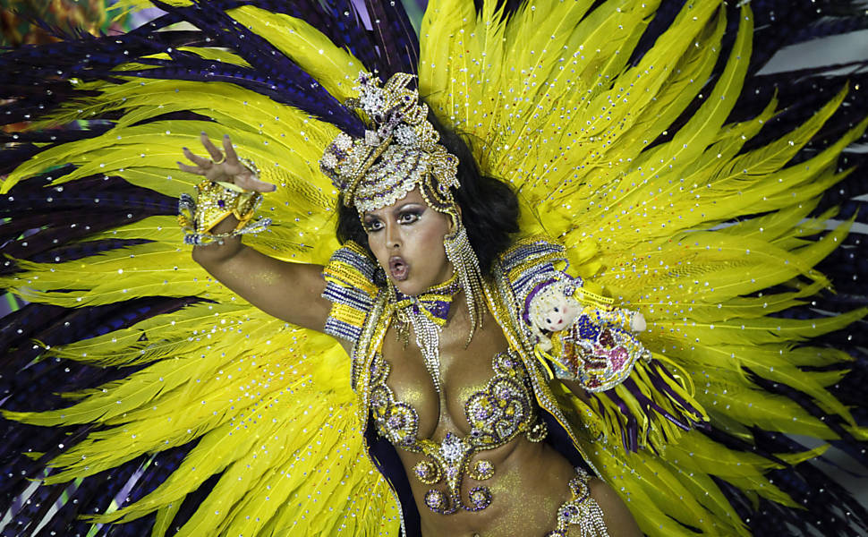 Desfile da escola de samba Unidos da Tijuca, que falou sobre Luiz Gonzaga e fez homenagem ao Nordeste Leia mais